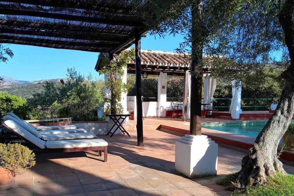 Villa Carmen Magnificent Country House In Serrania Ронда Экстерьер фото